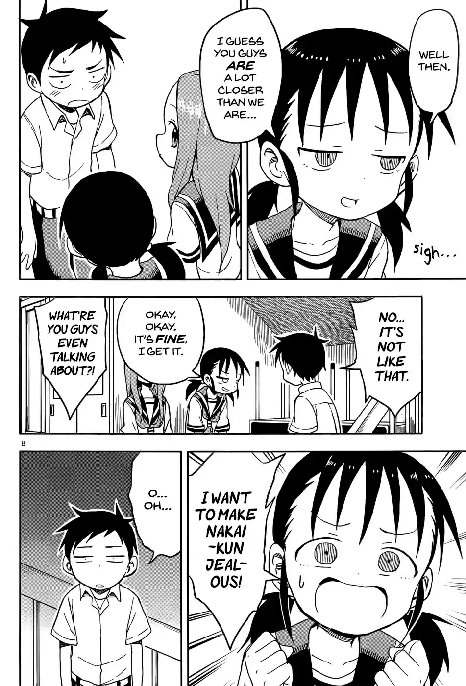 Karakai Jouzu no Takagi san Ch. 93 Jealousy