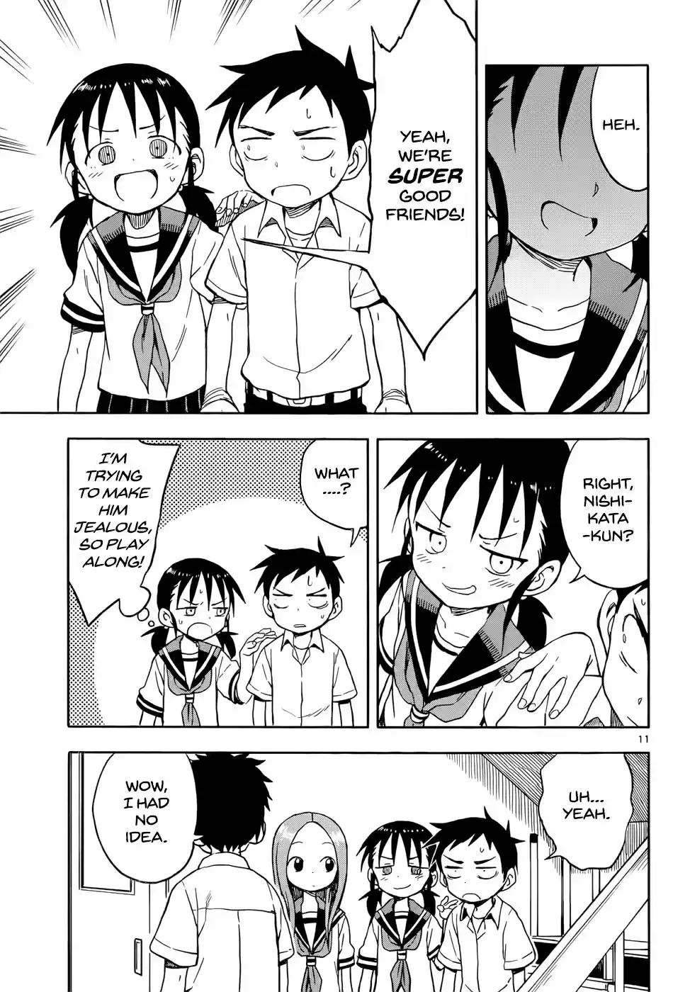 Karakai Jouzu no Takagi san Ch. 93 Jealousy