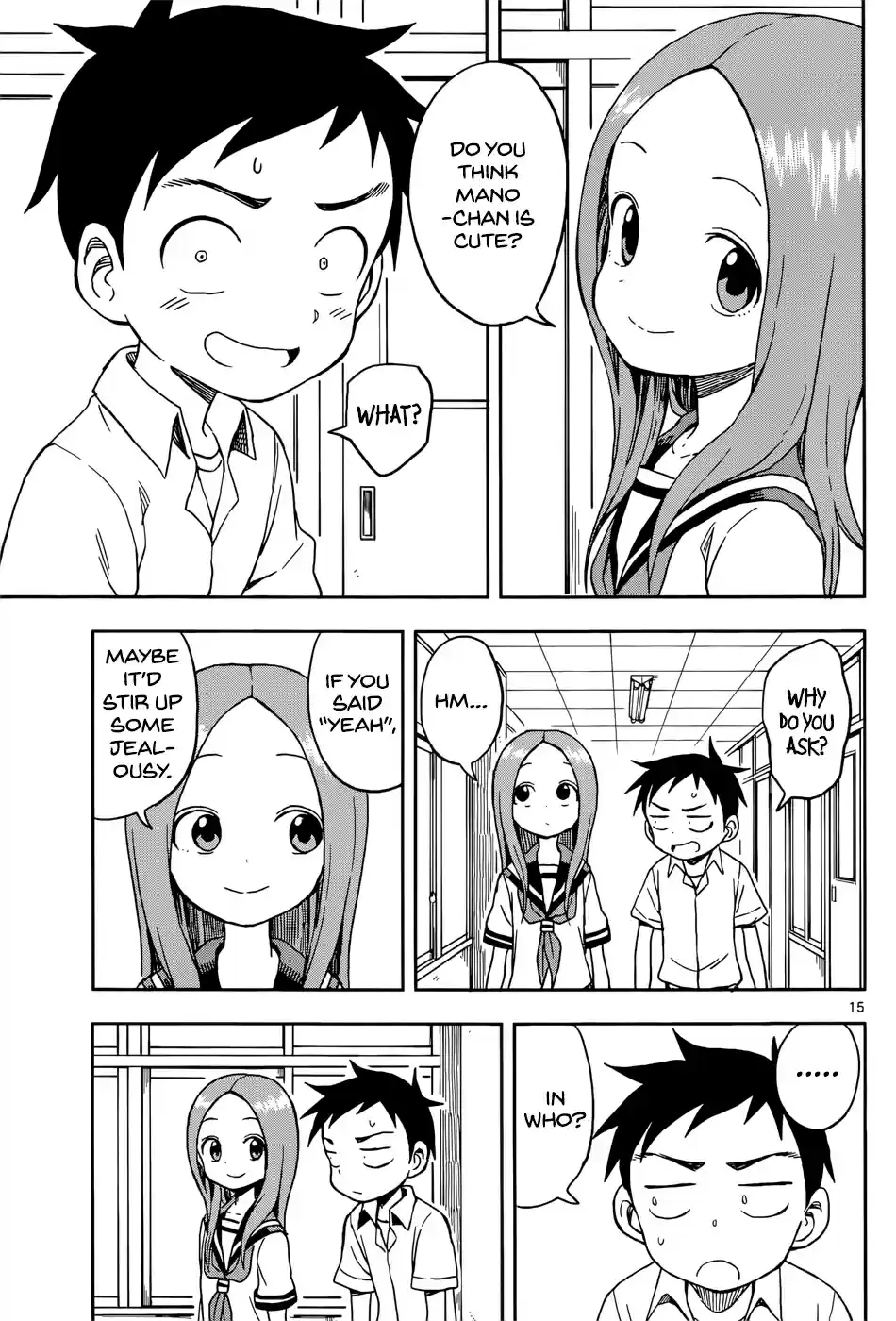 Karakai Jouzu no Takagi san Ch. 93 Jealousy