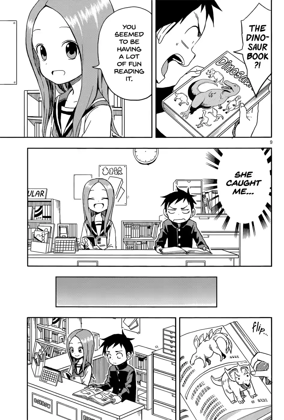 Karakai Jouzu no Takagi san Ch. 94 Library Committee Member