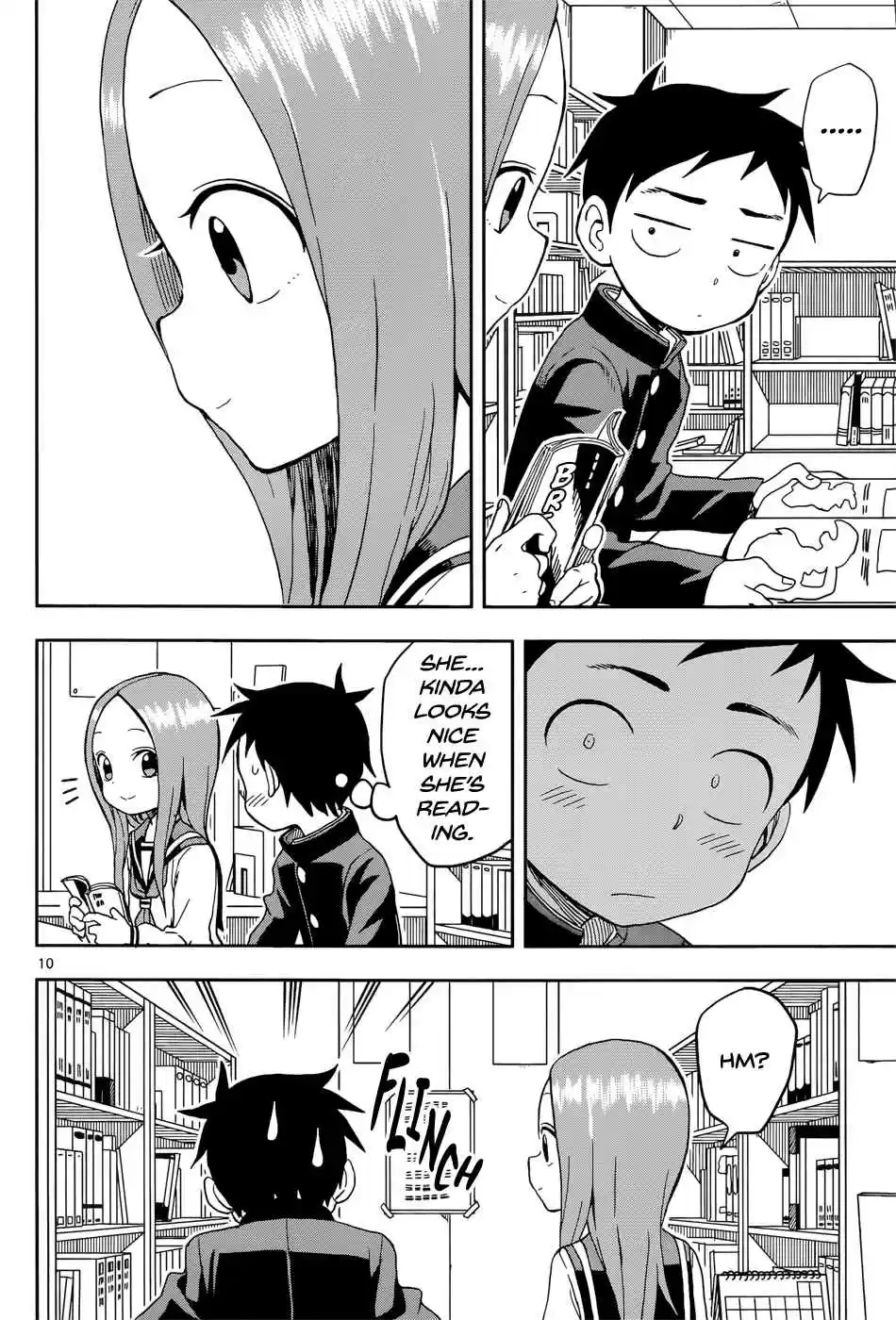 Karakai Jouzu no Takagi san Ch. 94 Library Committee Member