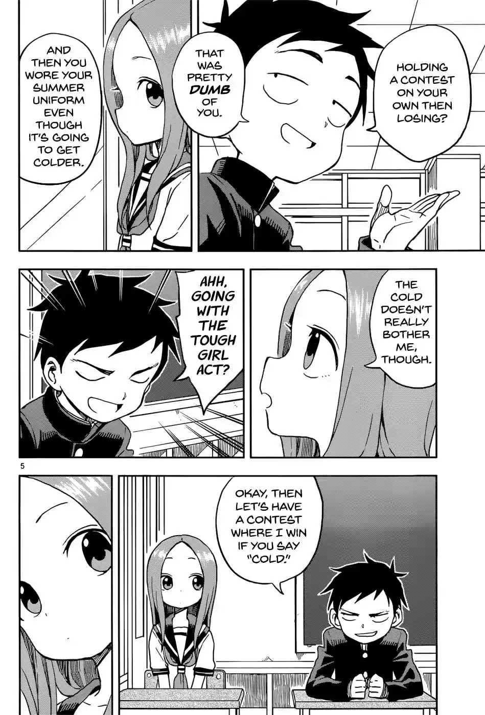 Karakai Jouzu no Takagi san Ch. 95 Changing Uniforms