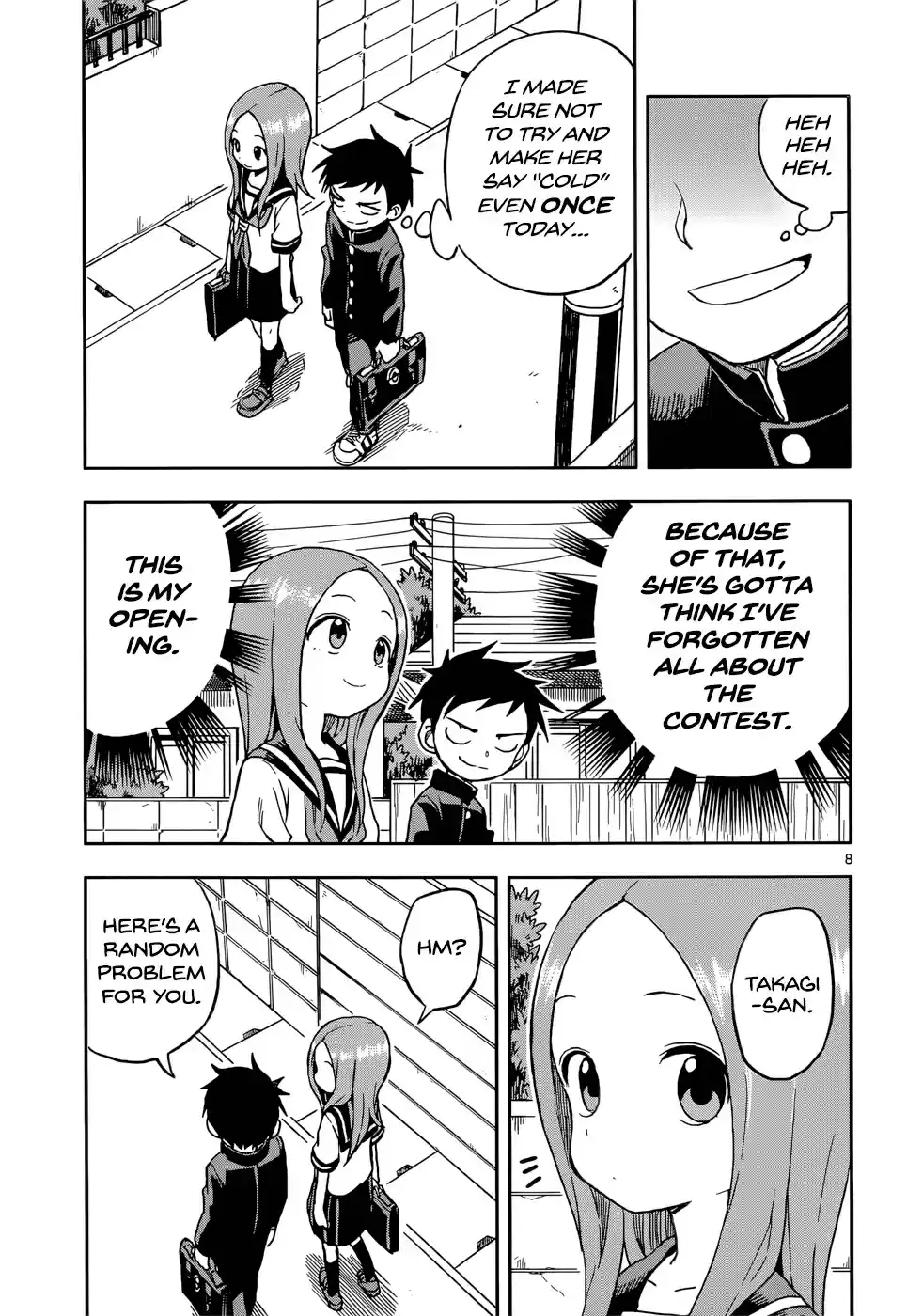 Karakai Jouzu no Takagi san Ch. 95 Changing Uniforms
