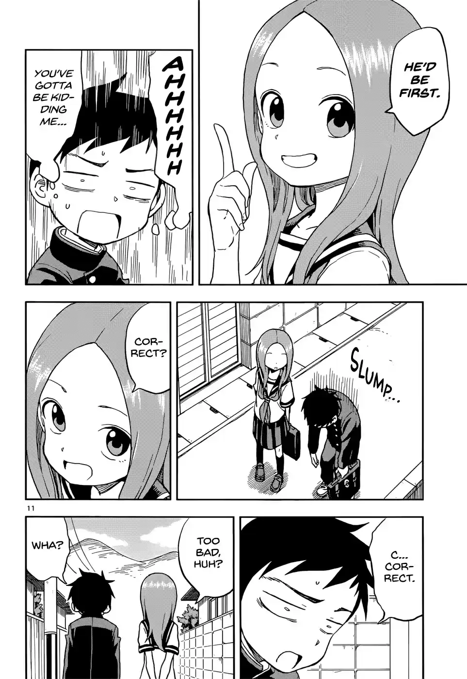 Karakai Jouzu no Takagi san Ch. 95 Changing Uniforms