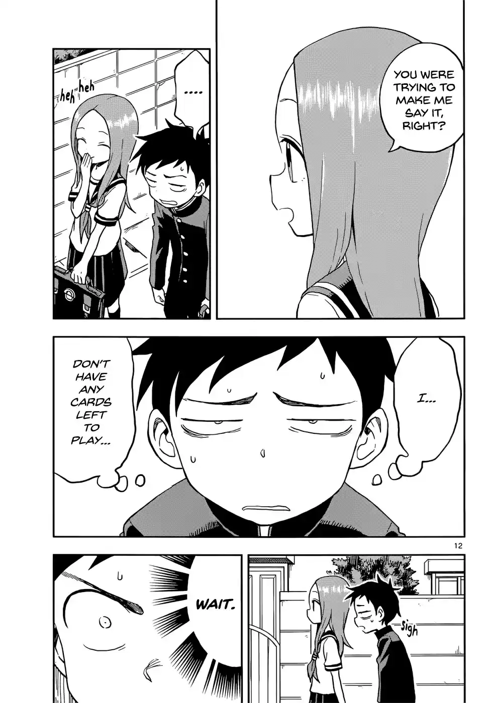 Karakai Jouzu no Takagi san Ch. 95 Changing Uniforms