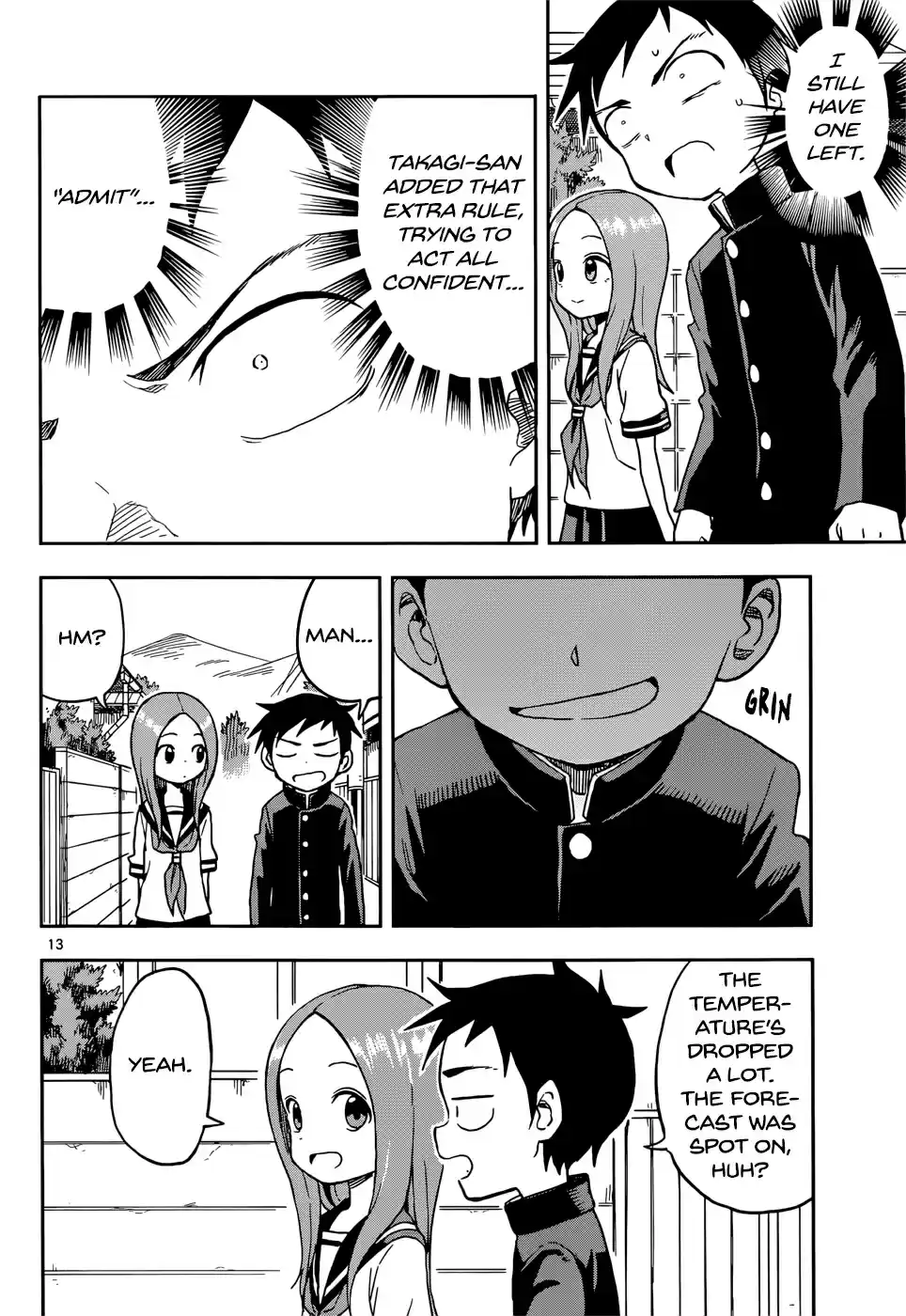 Karakai Jouzu no Takagi san Ch. 95 Changing Uniforms
