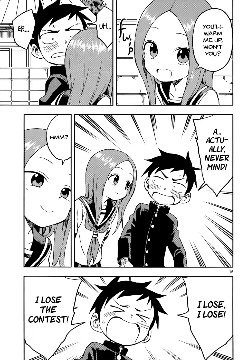 Karakai Jouzu no Takagi san Ch. 95 Changing Uniforms
