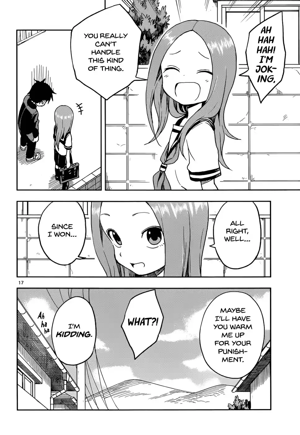 Karakai Jouzu no Takagi san Ch. 95 Changing Uniforms