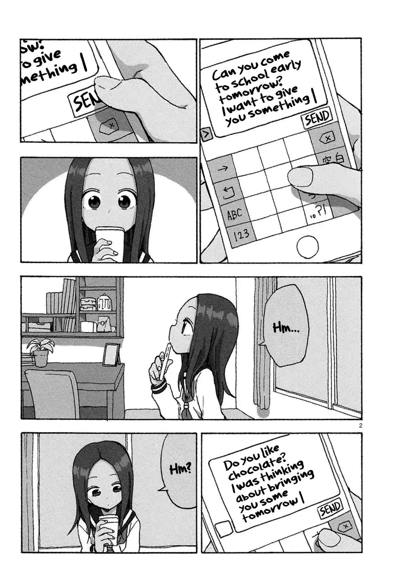 Karakai Jouzu no Takagi san Ch. 95.5 Vol.10 Extra