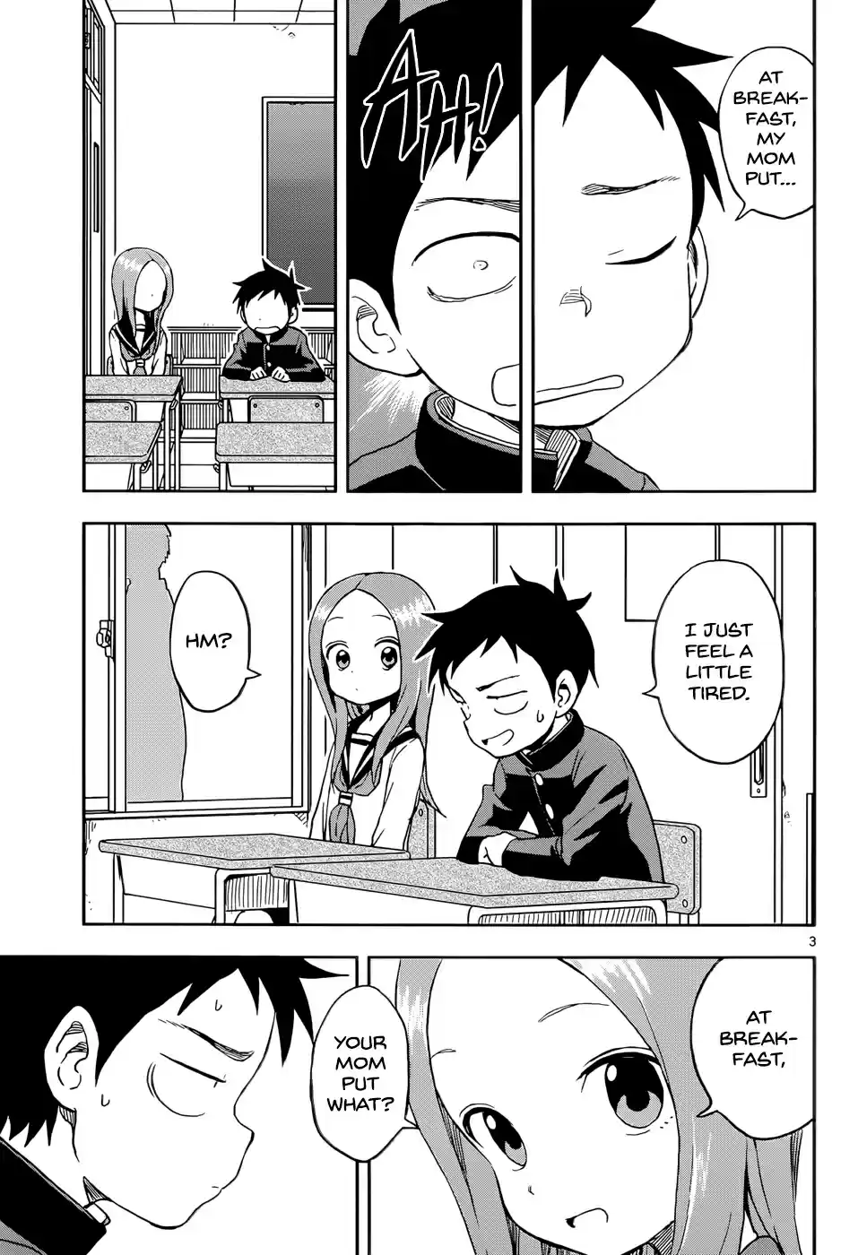 Karakai Jouzu no Takagi san Ch. 96 Least Favorite Foods