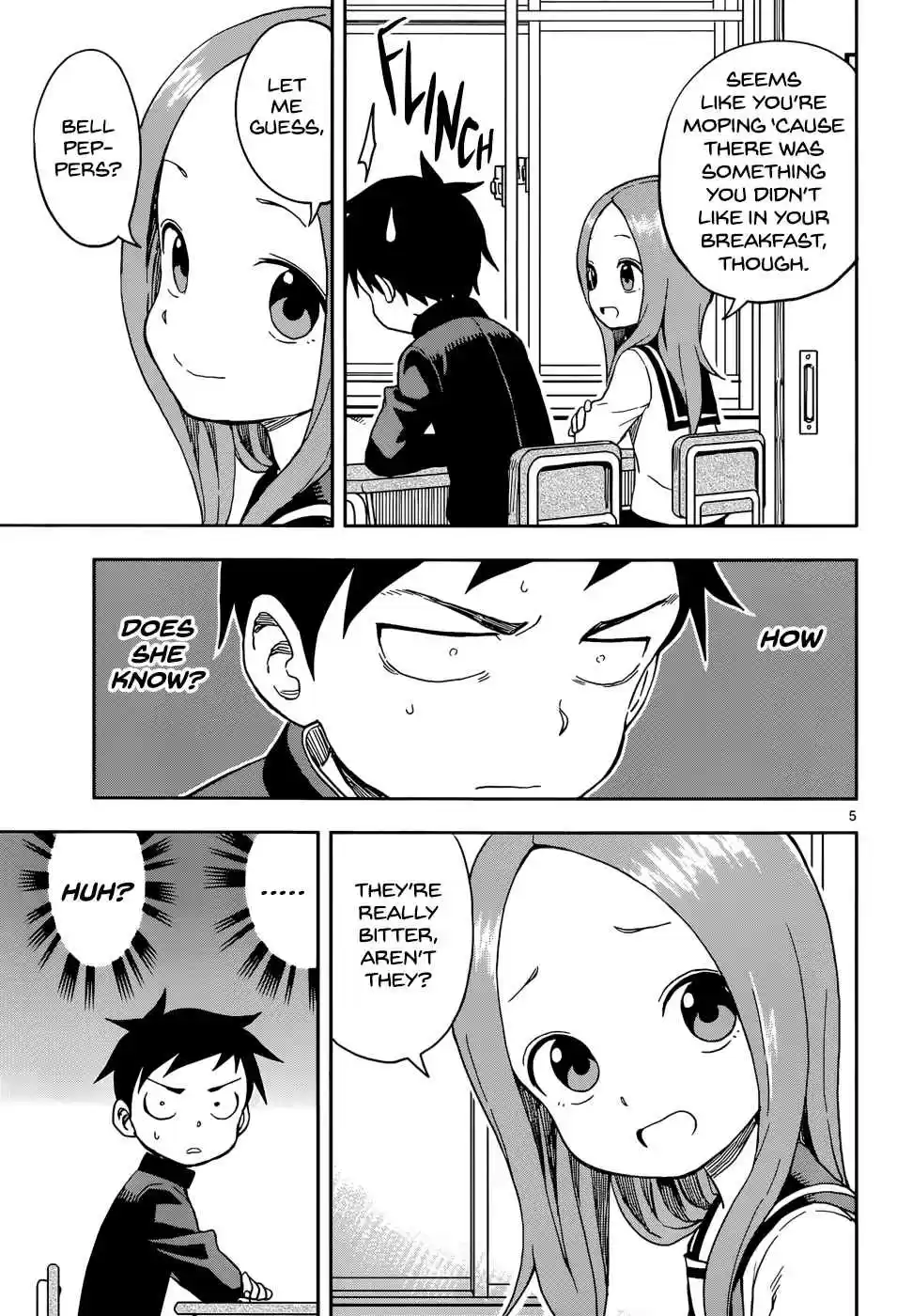 Karakai Jouzu no Takagi san Ch. 96 Least Favorite Foods