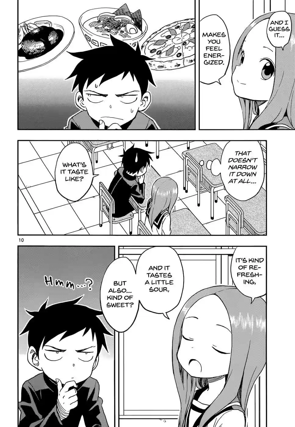Karakai Jouzu no Takagi san Ch. 96 Least Favorite Foods