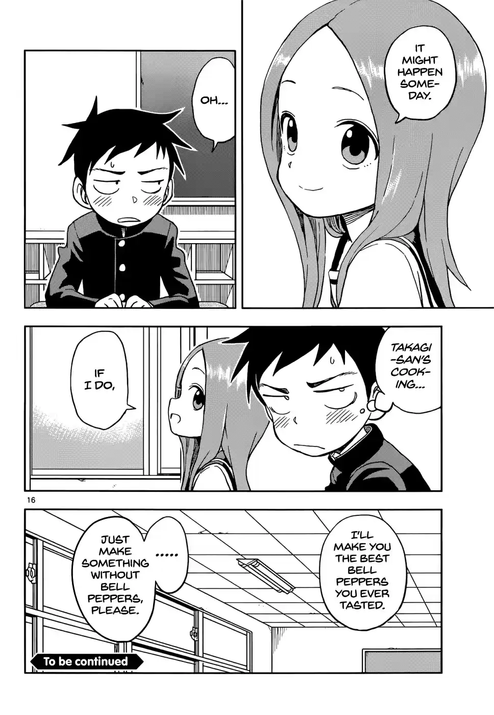 Karakai Jouzu no Takagi san Ch. 96 Least Favorite Foods