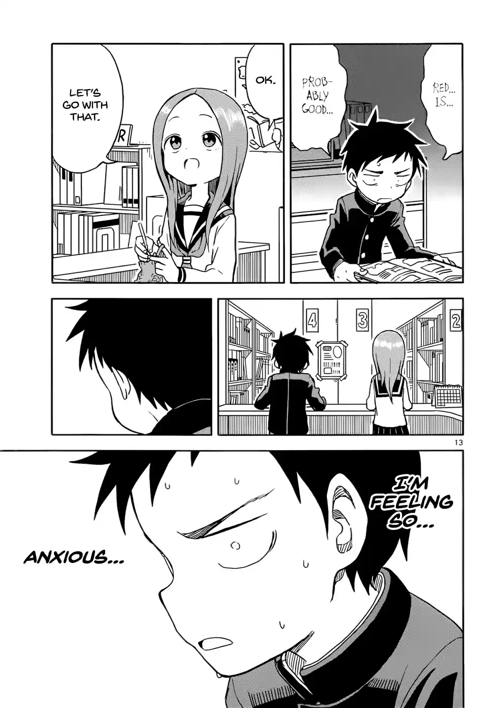 Karakai Jouzu no Takagi san Ch. 97 Crocheting