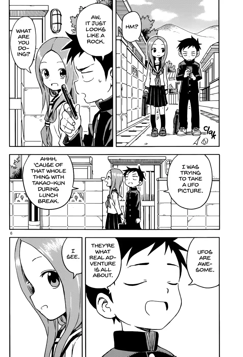 Karakai Jouzu no Takagi san Ch. 98 UFO