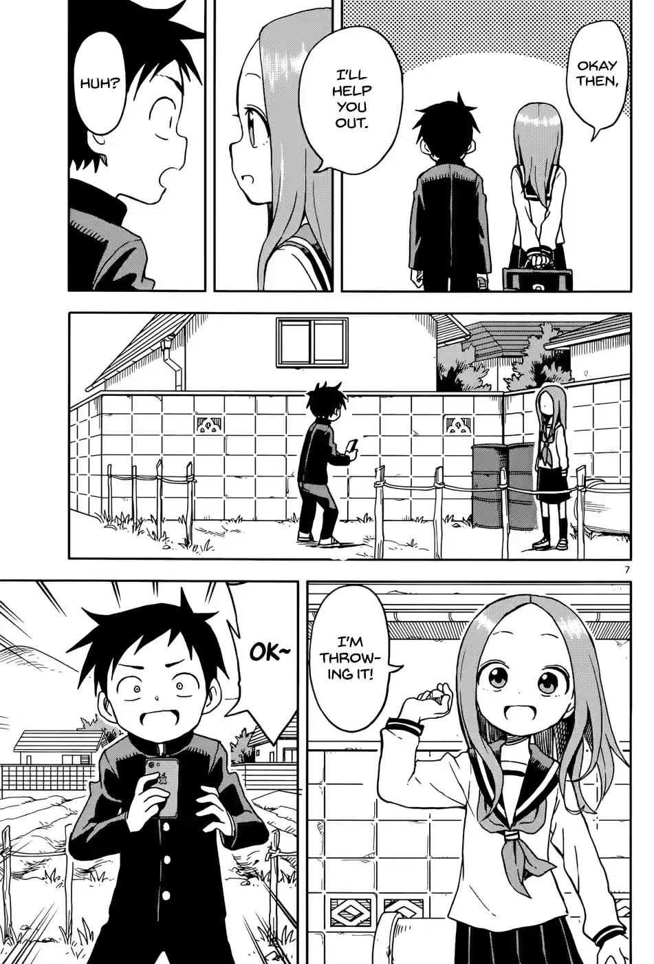 Karakai Jouzu no Takagi san Ch. 98 UFO