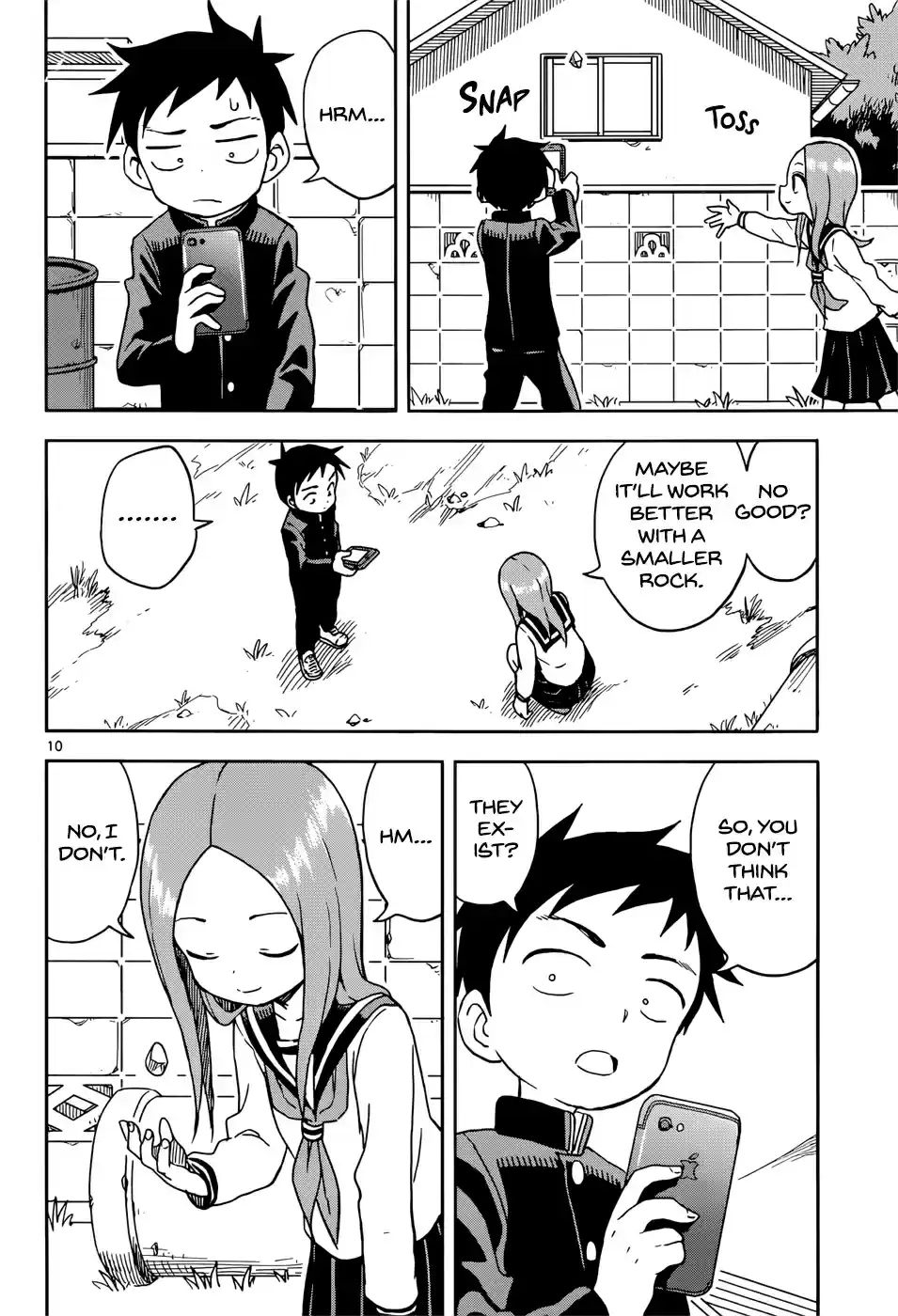 Karakai Jouzu no Takagi san Ch. 98 UFO