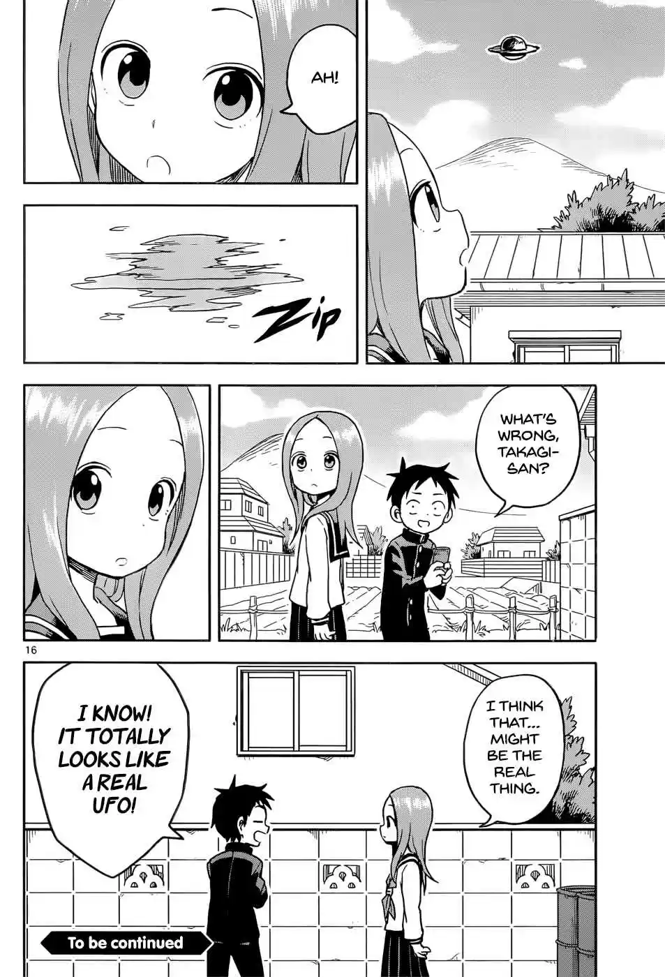 Karakai Jouzu no Takagi san Ch. 98 UFO