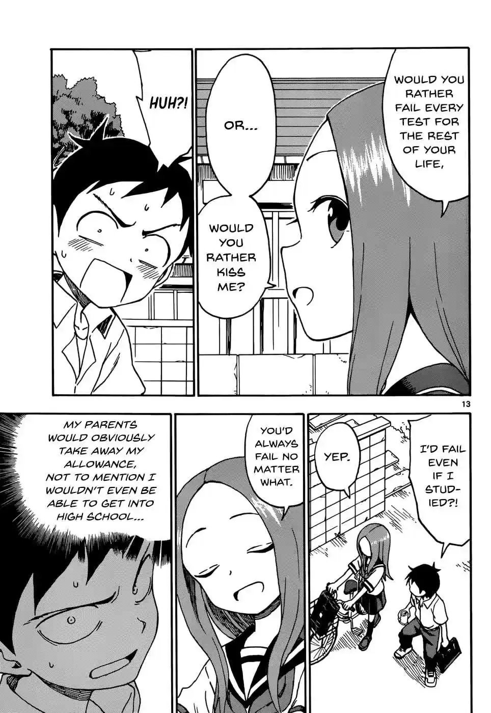 Karakai Jouzu no Takagi-san Ch.41