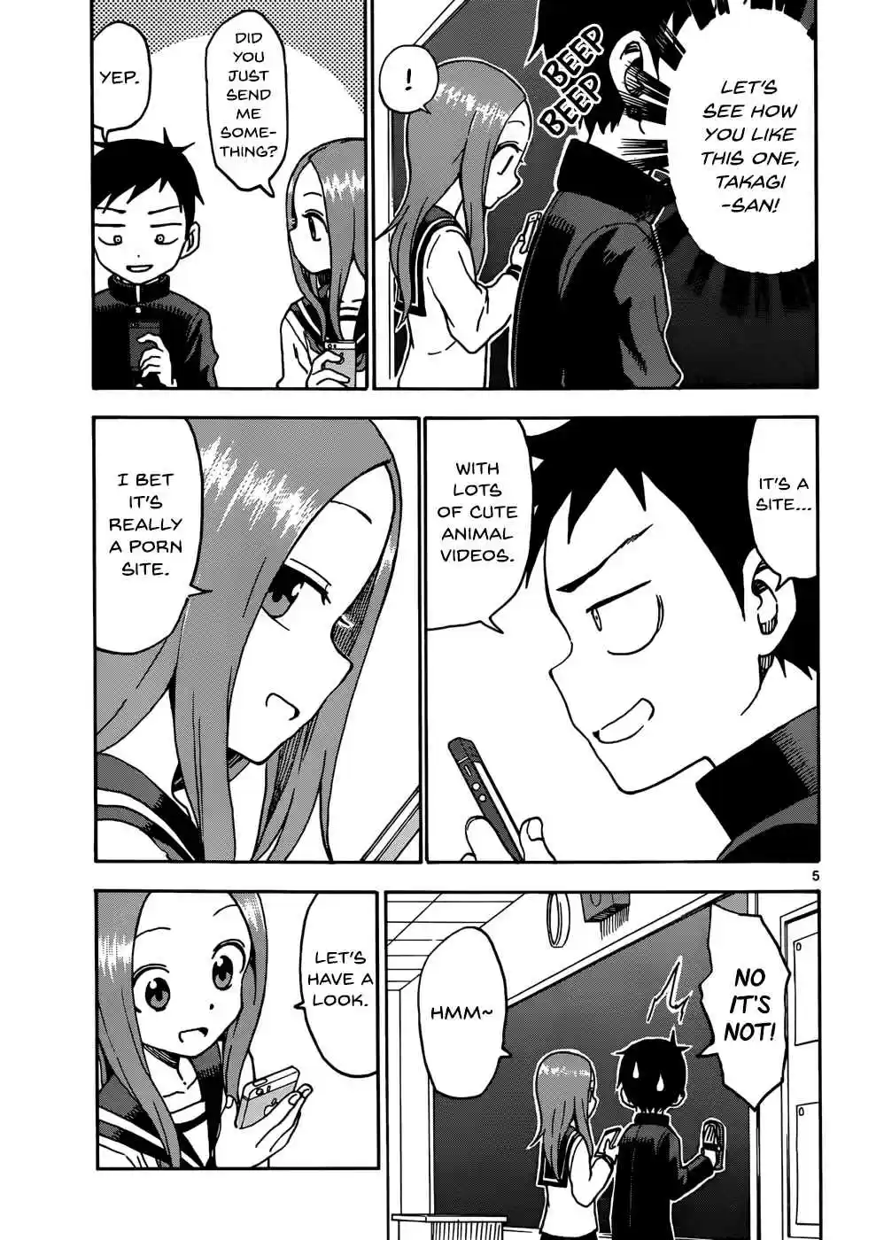 Karakai Jouzu no Takagi-san Ch.42