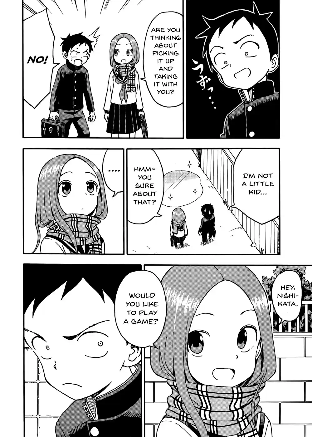 Karakai Jouzu no Takagi-san Ch.46