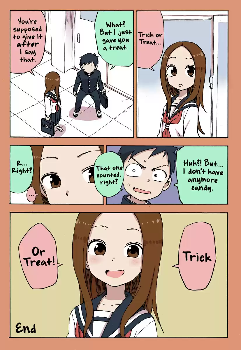 Karakai Jouzu no Takagi-san Ch.47.5