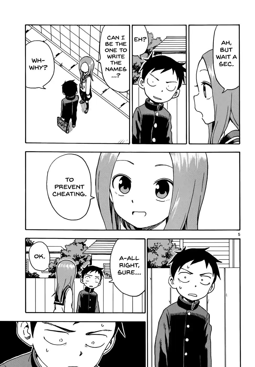 Karakai Jouzu no Takagi-san Ch.49