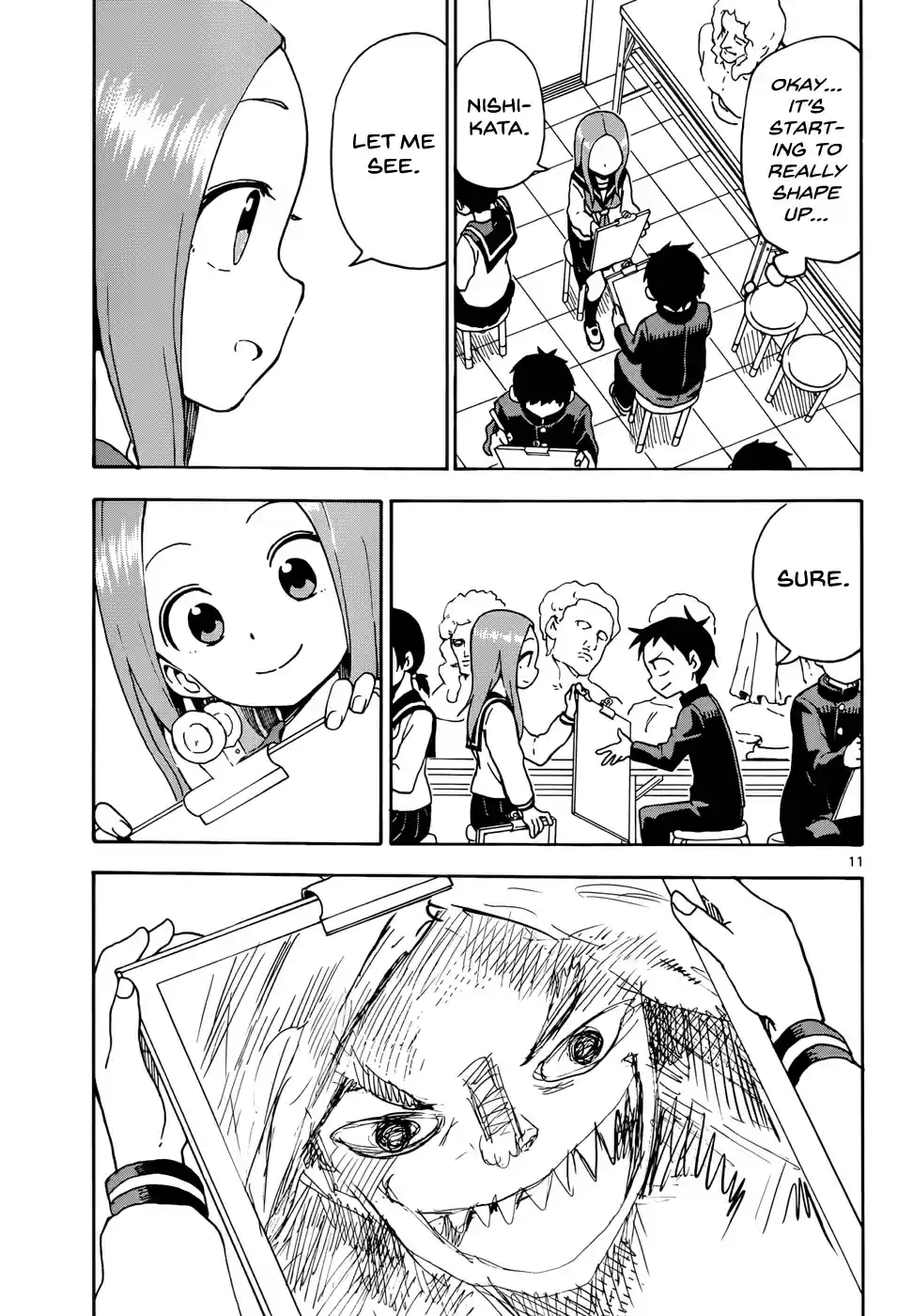 Karakai Jouzu no Takagi-san Ch.50
