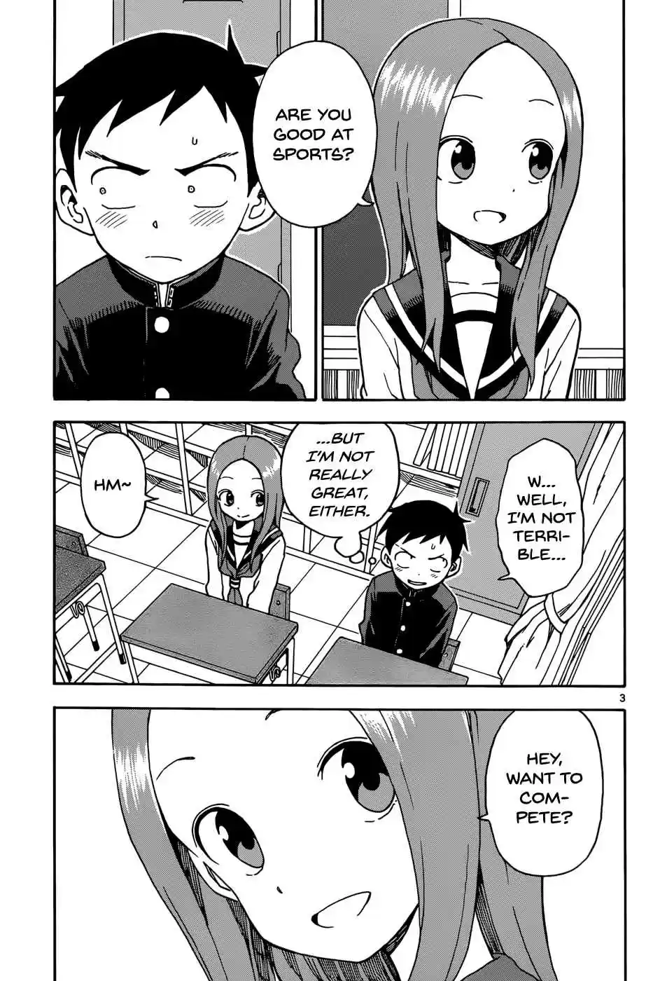 Karakai Jouzu no Takagi-san Ch.51