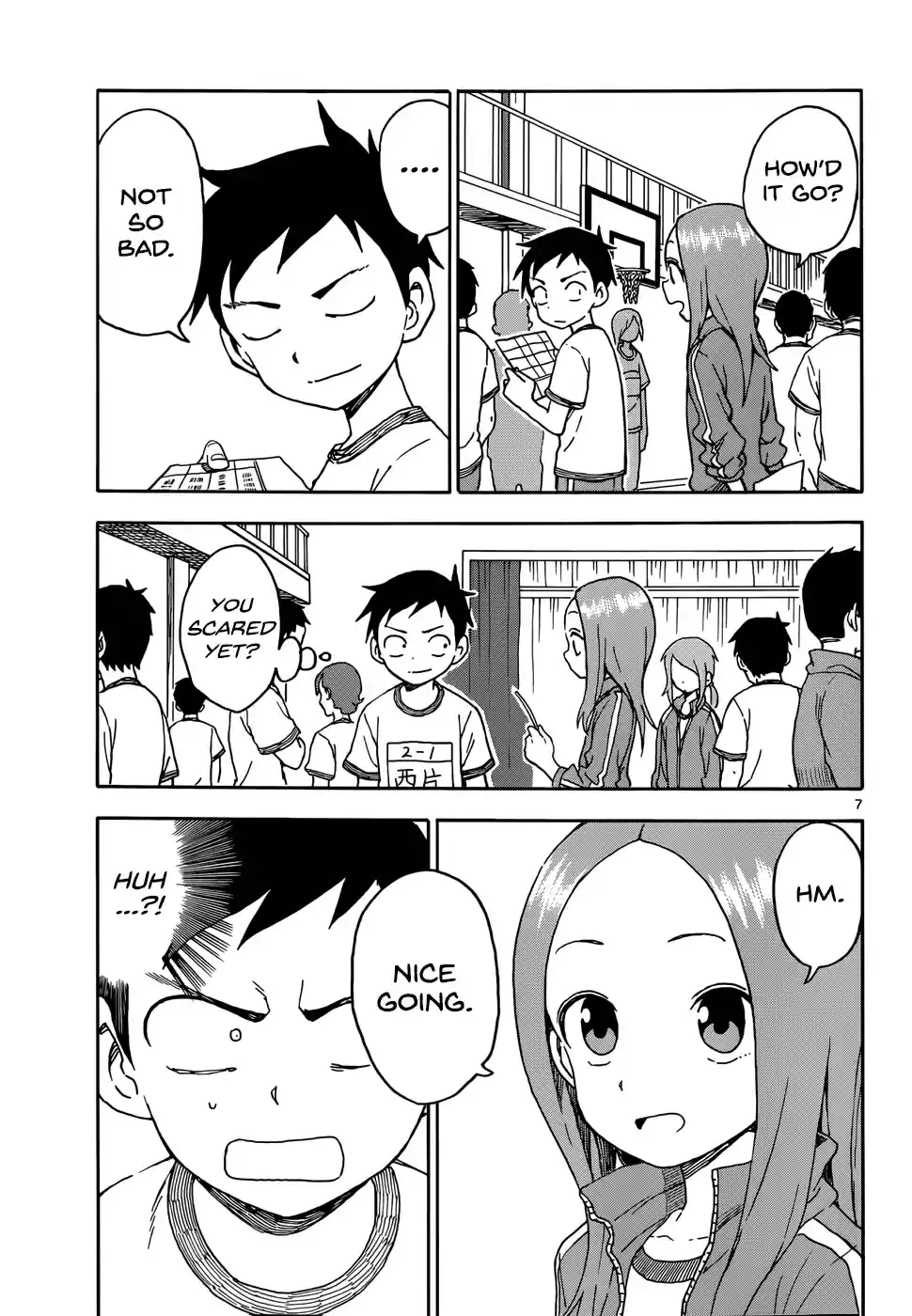 Karakai Jouzu no Takagi-san Ch.52