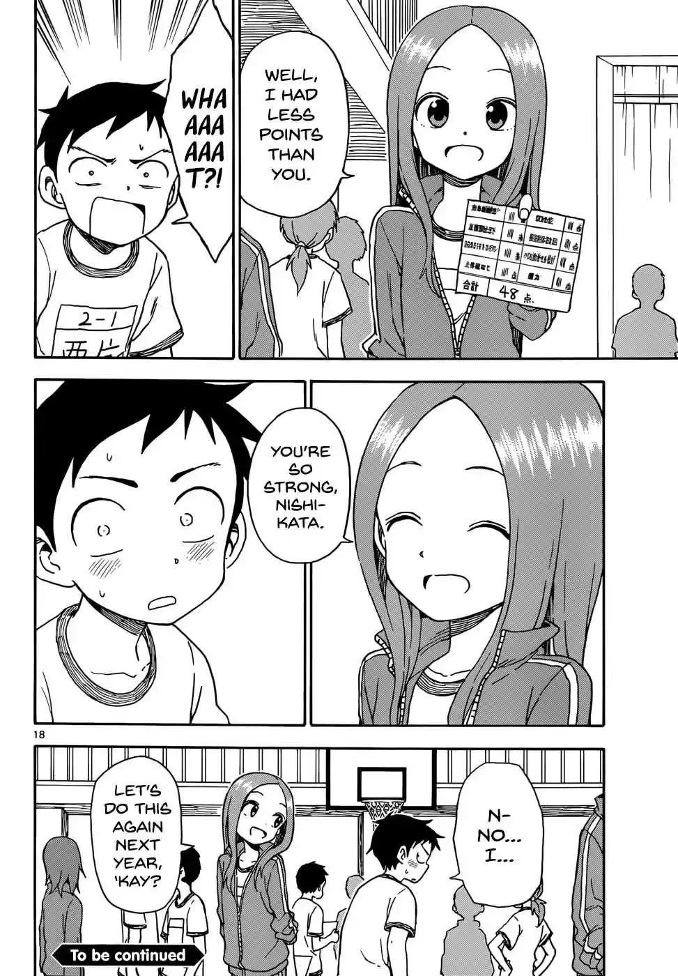 Karakai Jouzu no Takagi-san Ch.52