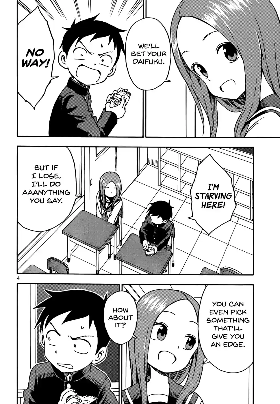 Karakai Jouzu no Takagi-san Ch.54