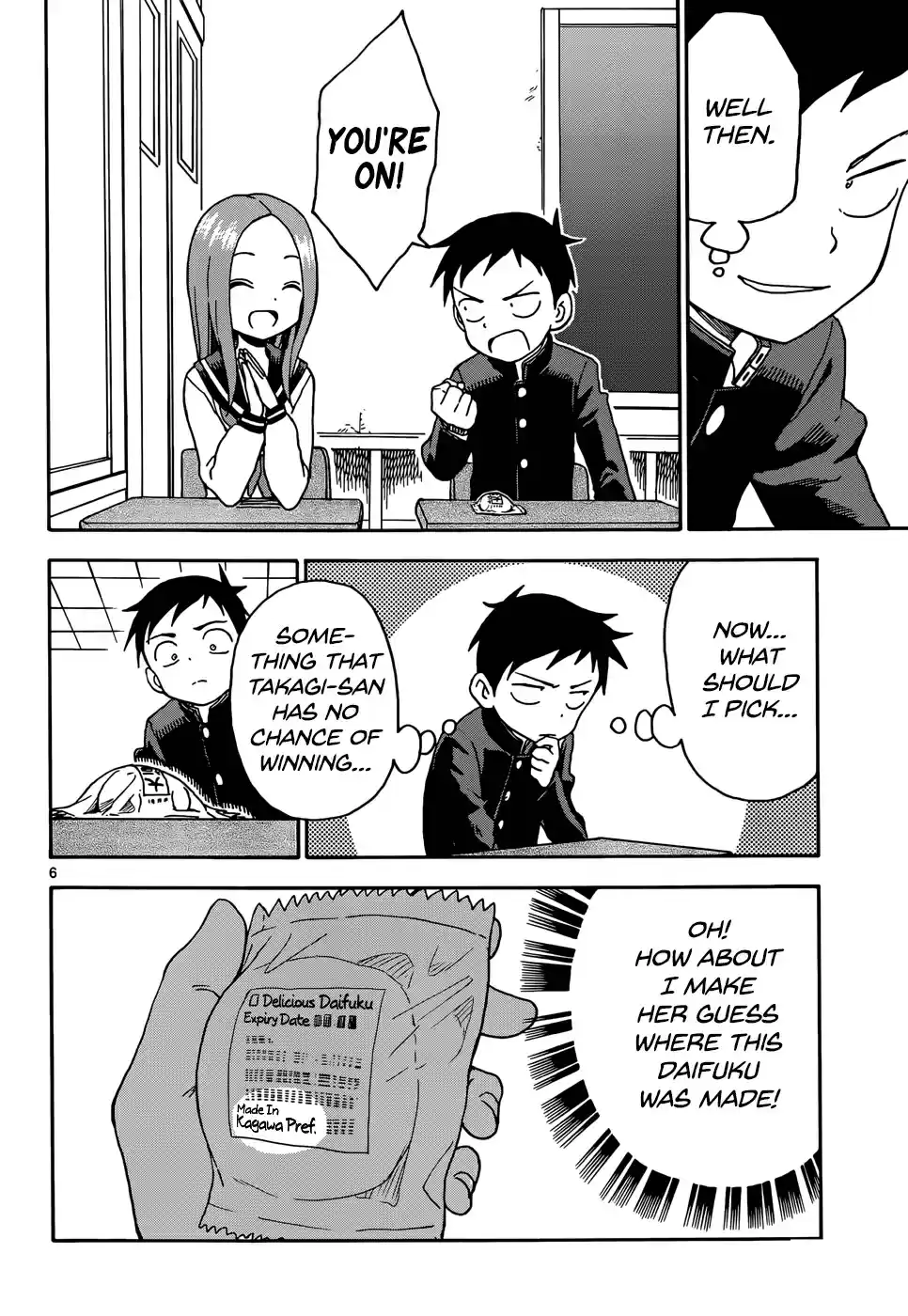 Karakai Jouzu no Takagi-san Ch.54