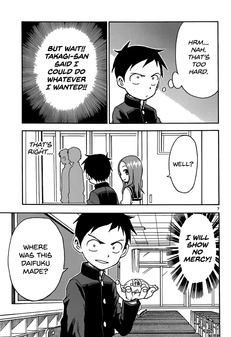 Karakai Jouzu no Takagi-san Ch.54