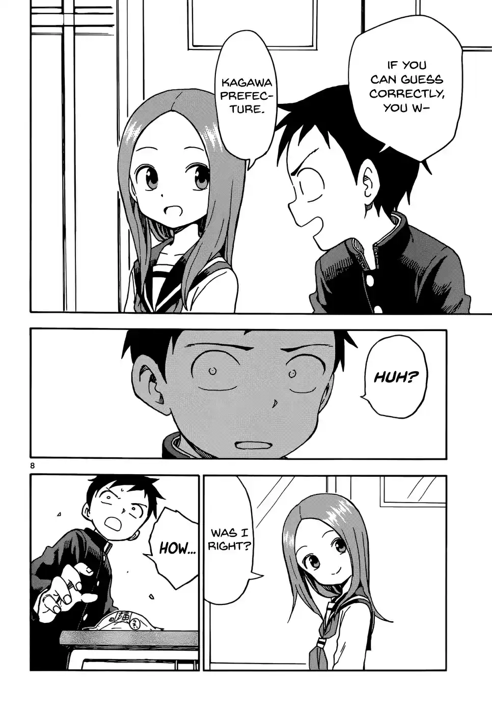 Karakai Jouzu no Takagi-san Ch.54