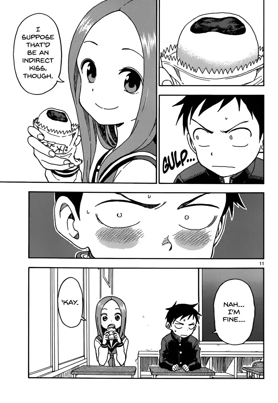 Karakai Jouzu no Takagi-san Ch.54