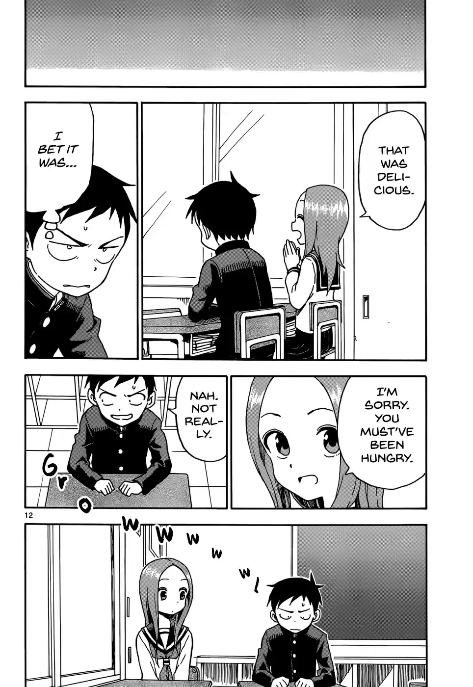 Karakai Jouzu no Takagi-san Ch.54