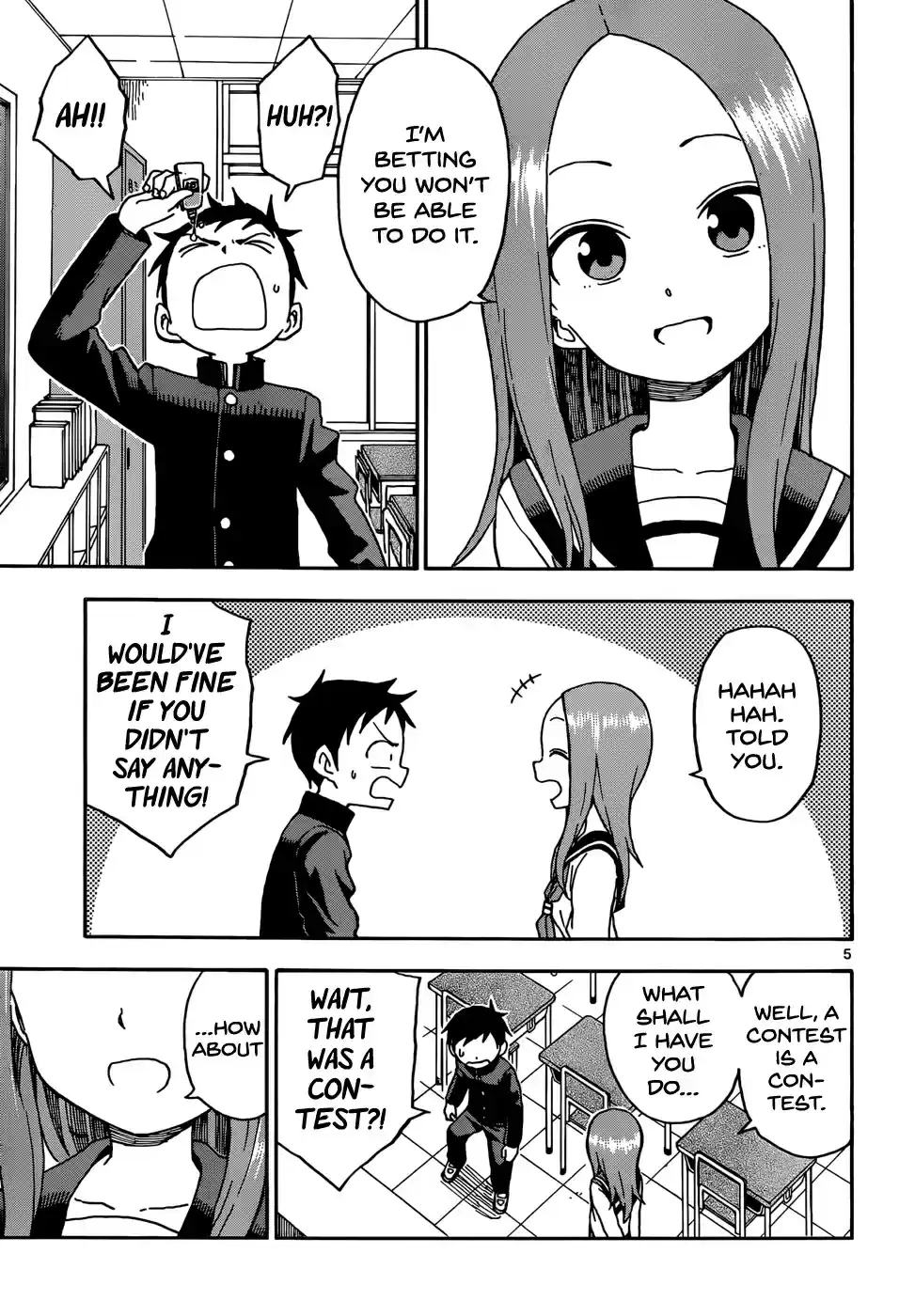 Karakai Jouzu no Takagi-san Ch.56