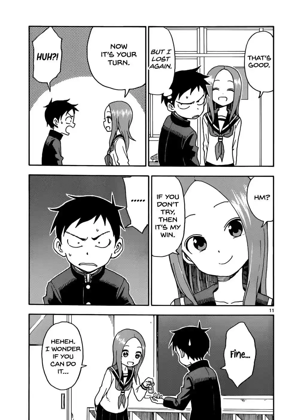 Karakai Jouzu no Takagi-san Ch.56