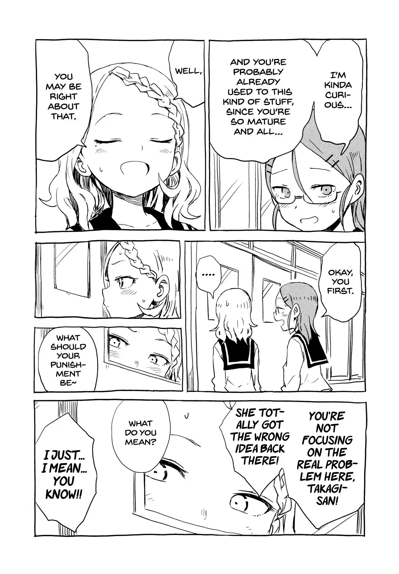 Karakai Jouzu no Takagi-san Ch.56.5