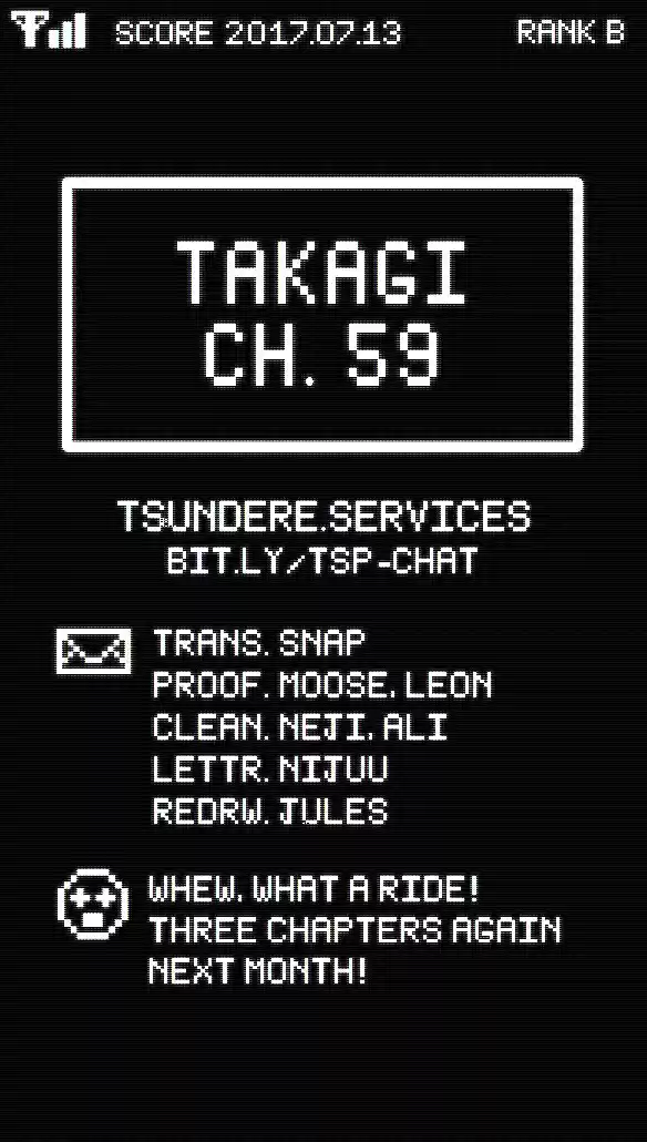 Karakai Jouzu no Takagi-san Ch.59