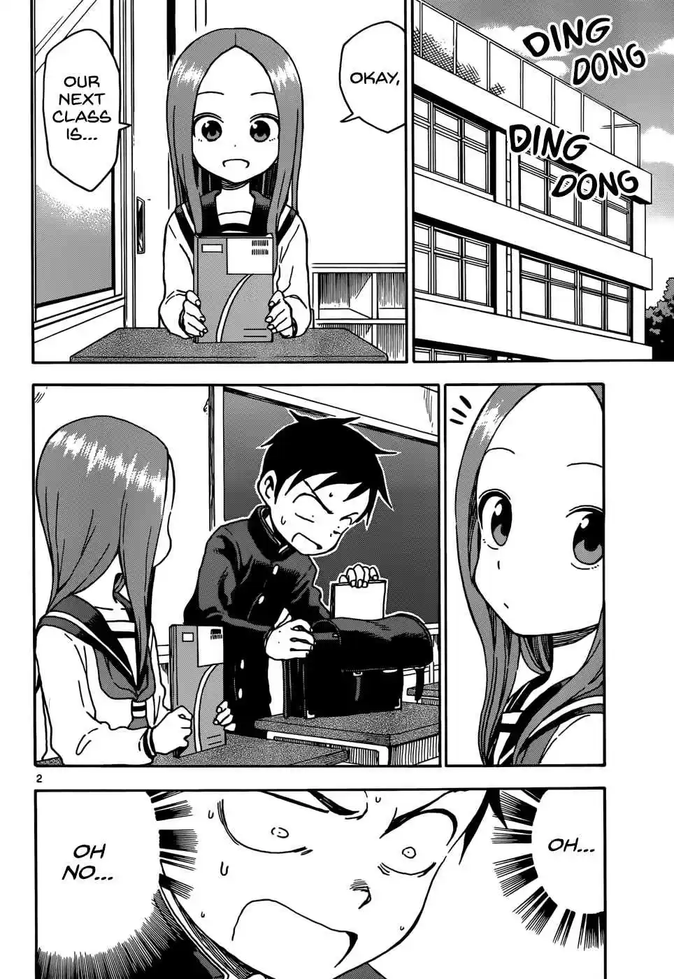 Karakai Jouzu no Takagi-san Ch.61