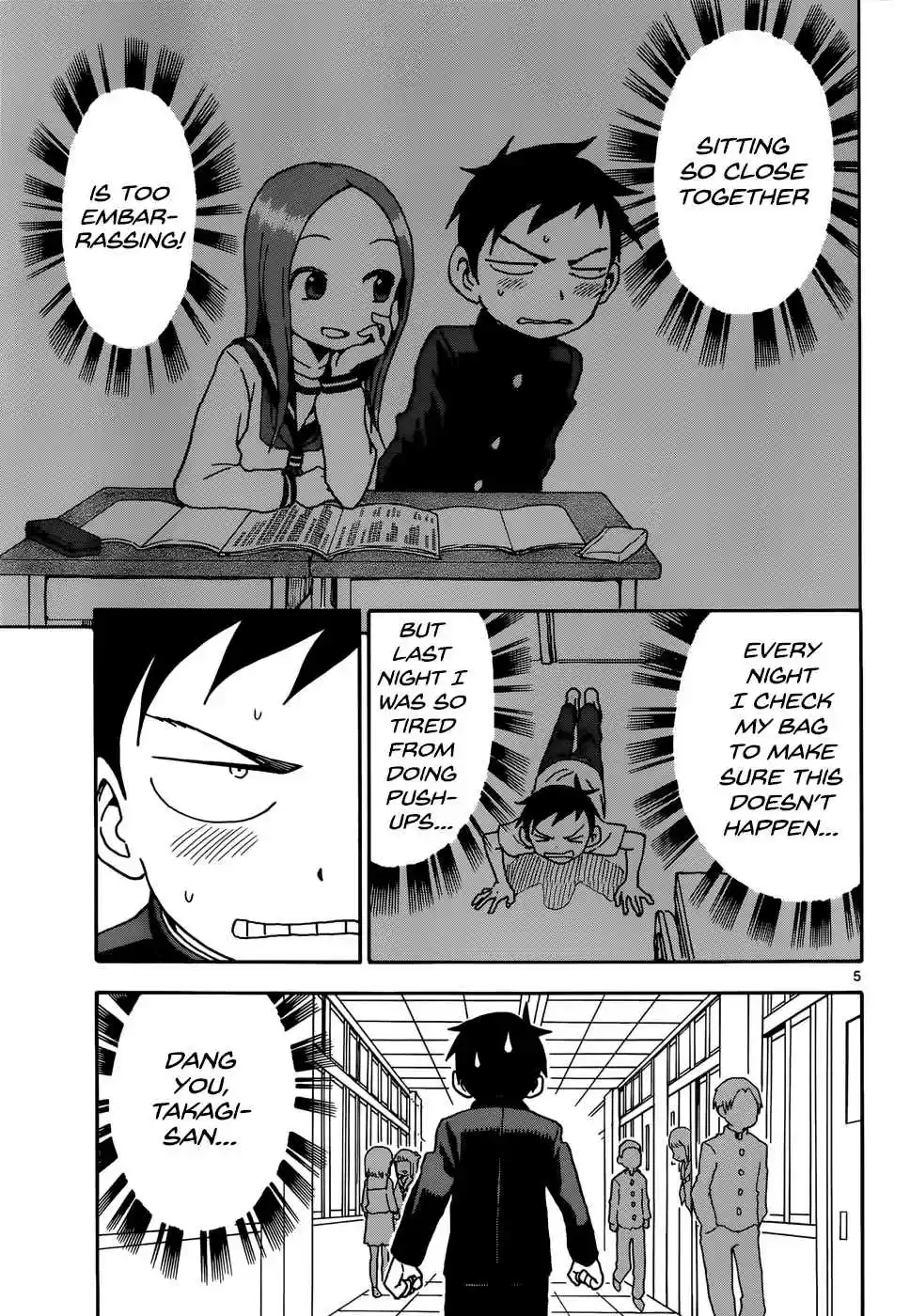 Karakai Jouzu no Takagi-san Ch.61