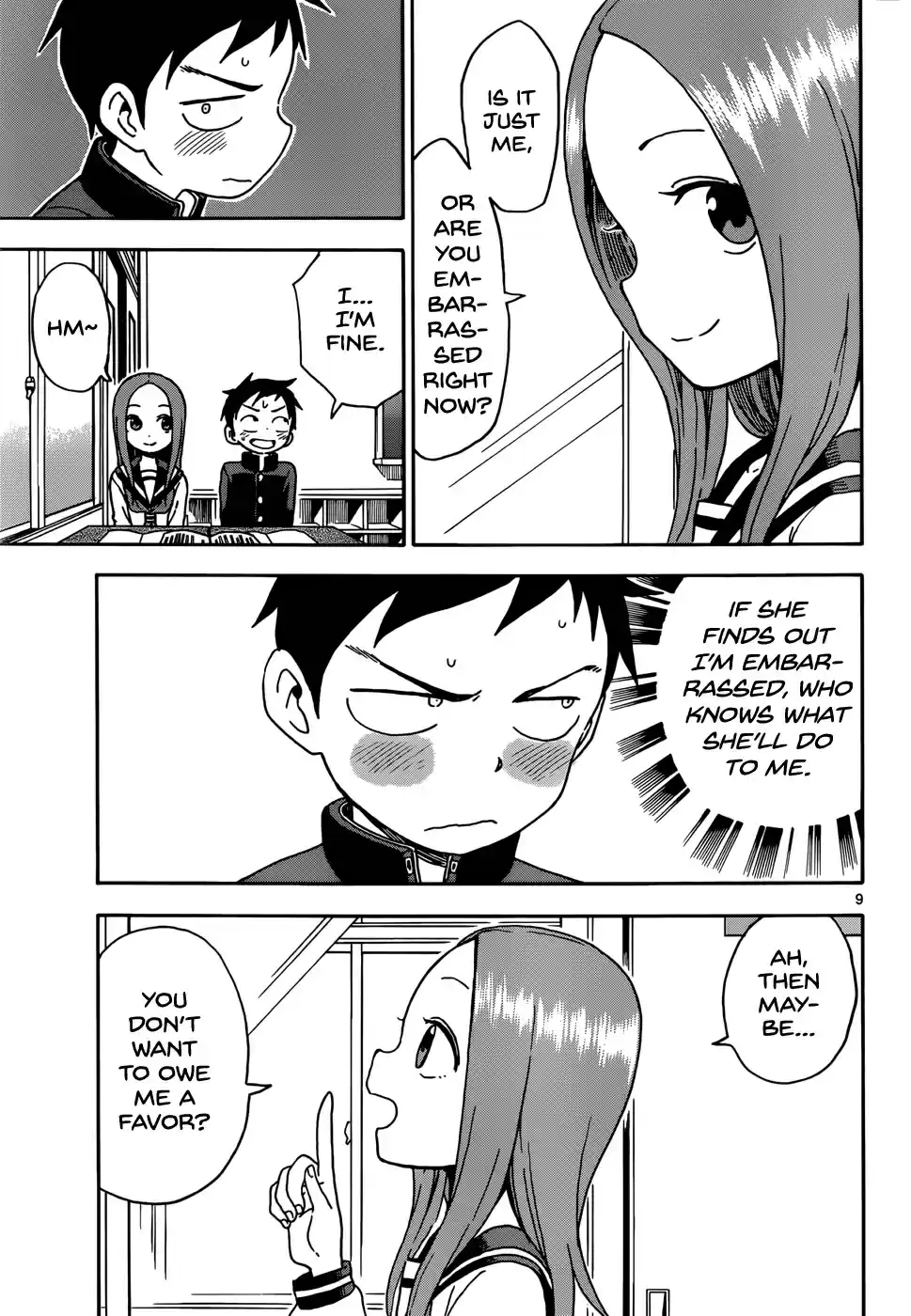 Karakai Jouzu no Takagi-san Ch.61