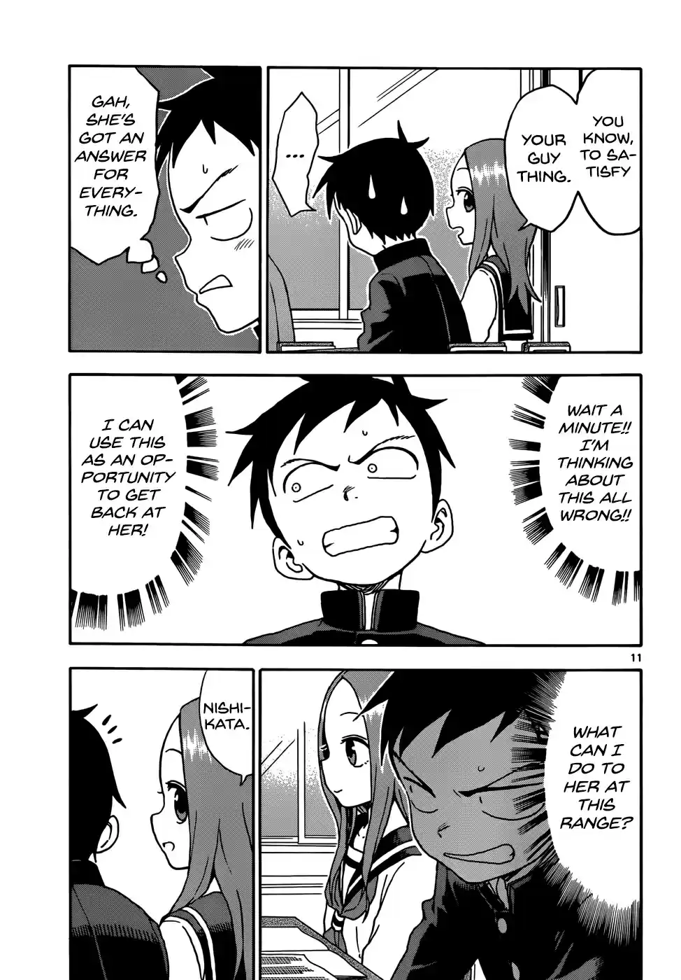 Karakai Jouzu no Takagi-san Ch.61