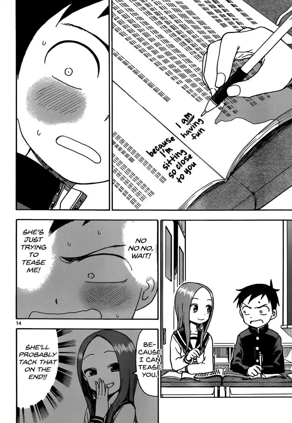 Karakai Jouzu no Takagi-san Ch.61