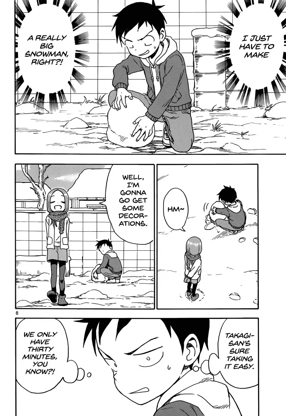 Karakai Jouzu no Takagi-san Ch.62