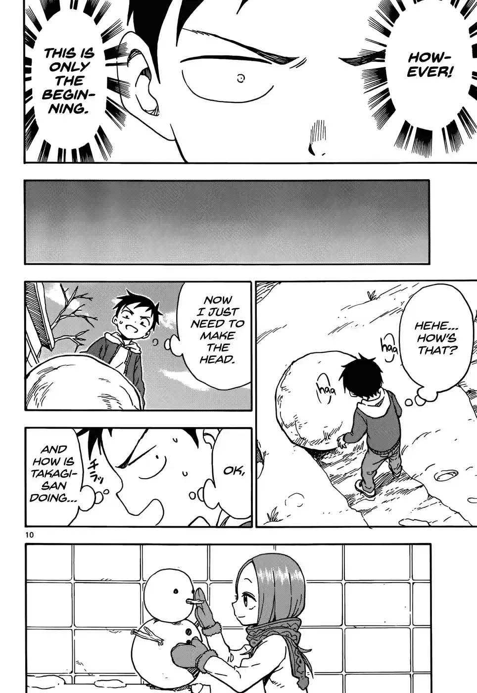 Karakai Jouzu no Takagi-san Ch.62