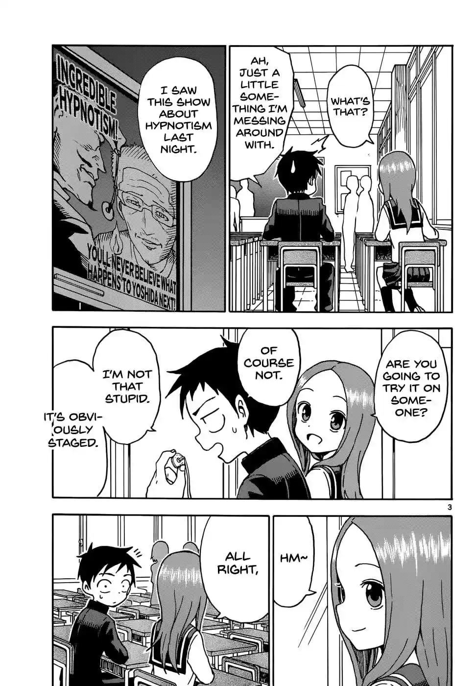 Karakai Jouzu no Takagi-san Ch.63