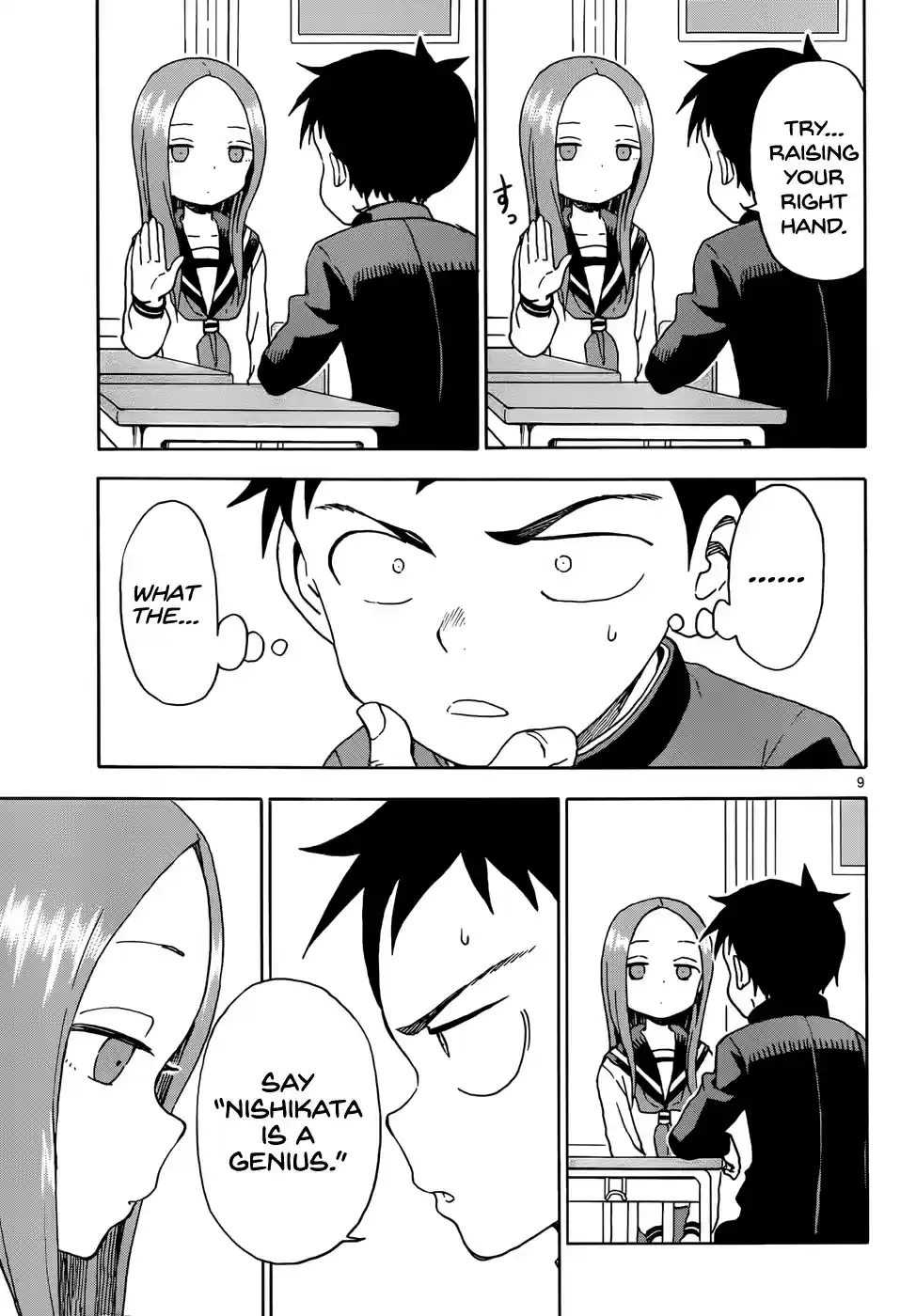 Karakai Jouzu no Takagi-san Ch.63